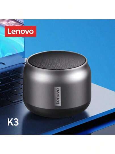  Lenovo K30 Portable Hifi Bluetooth Wireless Speaker Waterproof USB Outdoor Loudspeaker Music Surround Bass Box Mic Chinese Packaging