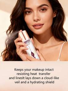 Charlotte Tilbury CT Airbrush Flawless 迷你定妆喷雾套装，34毫升，感恩节、圣诞节、新年礼物、圣诞礼物、感恩节礼物，适合秋冬季节，秋季护肤 - 霧面 - 查看 2