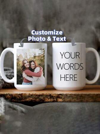 11oz utsökt anpassad mugg, personlig kaffemugg, anpassad vattenmugg, anpassad fotomugg, personligt foto, fotomugg mamma, mugg med foto och text, personlig fotokaffemugg, bildmugg, anpassad namnmugg perfekt present till bästa vänner eller familj, idealisk eller för något speciellt tillfälle, alla hjärtans dag-present, present till henne, present till honom, present till vänner, heminredning, dekoration, personlig present, juldekoration
