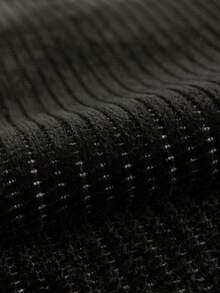 1件装时尚简约提花雪尼尔沙发垫套，奢华高品质沙发套，氛围感十足，新年装饰，纯色条纹元素，宠物友好，保护沙发，装饰性强，可机洗，四季皆宜，适用于1-4人沙发、L型沙发，防尘，防滑，防猫抓