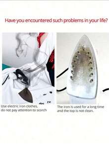 1/2pcs Premium Heat-Resistant Iron Protector Cover For Steam Iron - Durable Slip-On Guard, Quick Install Design For Home Accessories, Travel Essentials, College Dormitory Storage, Household Ironing Board Protection, Suitable For Most Fabric Types And Cleaning Tools Use. Women's Day, Travel Essentials, Wedding Favors, Y2k, Bedroom, Car Accessories Women, Kitchen Decor,Kitchen Decor,Household Items - White - View 7