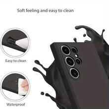 This Black Sandstone Phone Case Is Compatible With Redmi A5 (171mm), Note 14 Pro+ 5G, Note 14 Pro 5G, Note 14 5G, Note 13 Pro+, Note 13 Pro 5G, Note 15 Pro And Redmi 15. The Phone Case Has A Soft And Comfortable Touch. - Black - View 7