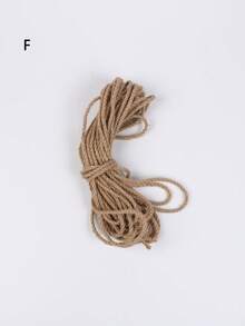 100M/Roll 2/3/4/6mm Natural Jute Rope Twine Cord Ribbon Crafts DIY Gift Wrapping Christmas Vintage Jute String Thread Sewing Party Wedding Home Decortion