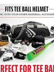 Franklin Sports JR3 Pulse Bolsa para Equipo Deportivo – Bolsa para béisbol, T-Ball y Softball – sostiene Bate, Casco y Guante - Negro - Ver 3