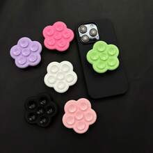 Silicone Suction Cup Phone Holder, Extendable & Foldable, Hands-Free Shower Wall Phone Mount, Convenient For Selfie And Video Recording - Multicolor - View 8