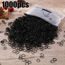 Lazos de pelo elásticos de colores, mini bandas de pelo desechables y lindas, scrunchies versátiles para trenzas, coletas y decoración del hogar y el baño, decoración de otoño, regreso a la escuela