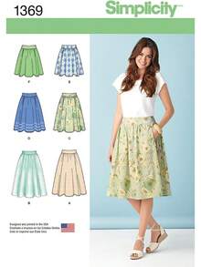 Simplicity 1369 - Patrón de Costura para Mujer, Tallas 14-22 - 1 - Ver 1