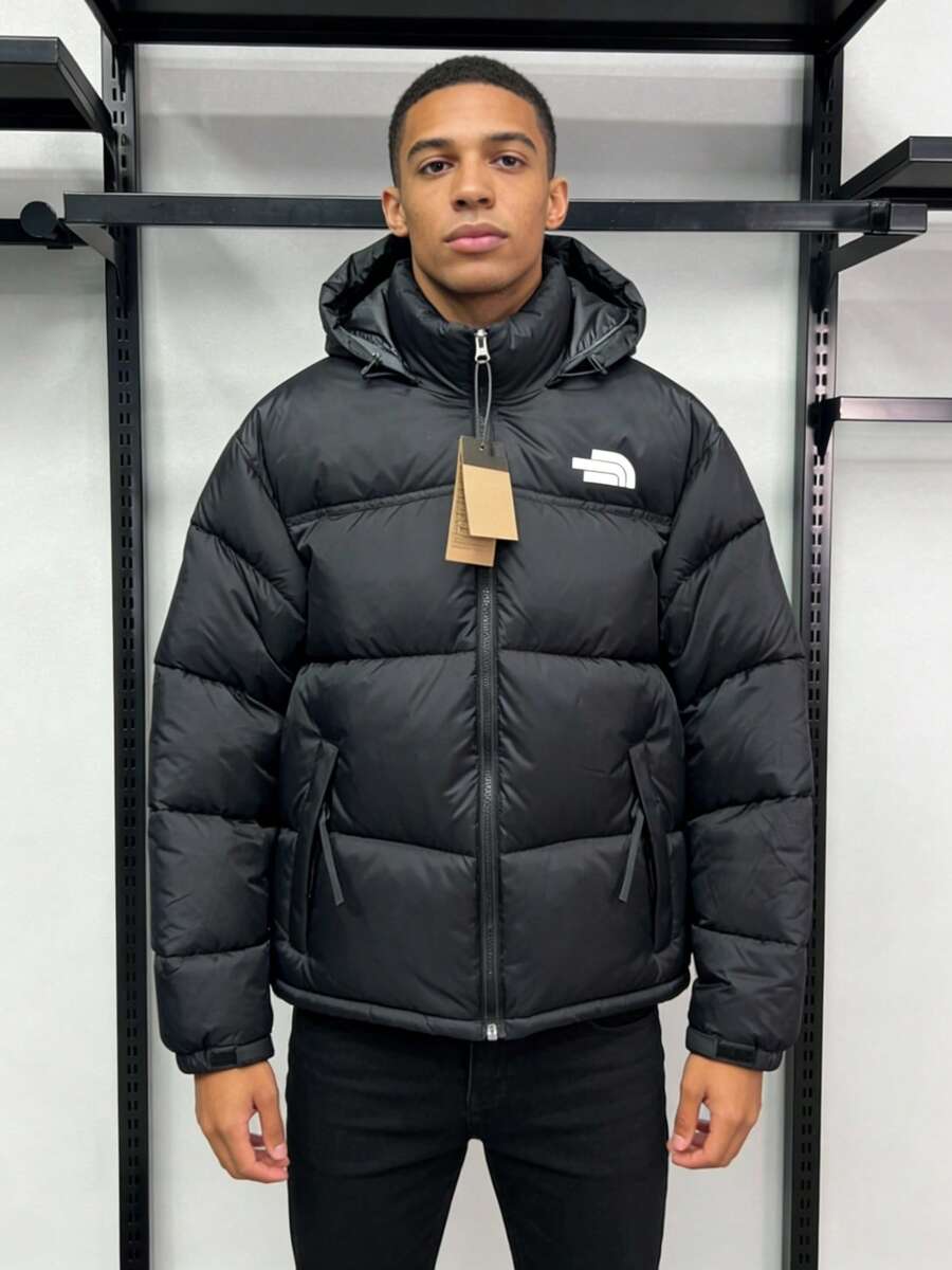 Winter Cotton Clothes Wear Hats Plaid  Brand Warm Jackets Coats For Men Chaquetas Para Hombre Coat Men Coats Winter Abrigo De Hombre - màu đen - Xem 1