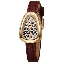 1pc Petite Oval Dial Quartz Women's Watch, Luxury Fashion, Suitable For Daily Wear, Birthday, Women's Gift, Year-End Promotion, Singles' Day, Holiday Gift (No Gift Box) - Multicolor - View 4