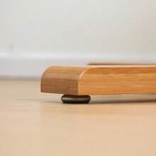 HOMCOM Bamboo Coat Rack With 8 Hooks, Ideal For Hallway And Bedroom, 49.5 X 49.5 X 178 Cm, Elegant And Functional. - 自然色 - 查看 8