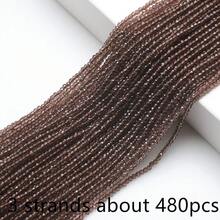 3颗2毫米刻面玻璃珠，色彩缤纷的DIY珠宝配件，可用于制作手链、项链、腰链和其他女士饰品。 - 2mm球 - 查看 17