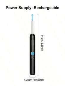Ear Wax Removal - Earwax Remover Tool With 8 Pcs Ear Set - Ear Canal Cleaner With 1080P Camera - FSA HSA Eligible - Ear Cleaning Kit With 6 Ear Spoon - Ear Camera For IOS & Android - 彩色 - 查看 6