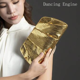 Dancing Engine Bolsos y carteras de diseñador de lujo, bolsos de hombro, bolso de embrague de cuero de PU para la noche, bolso de mujer