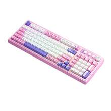 HP Bàn phím cơ có dây K110 với thiết kế chống sót phím 26 phím: Nhấn phím đồng thời không bị trễ, hoàn hảo cho các combo nhanh khi chơi game, keycap có độ nảy cao, cổng USB cắm là chạy, tương thích với máy tính để bàn và máy tính xách tay. Có sẵn các màu hồng, trắng và tím. - hồng, trắng và tím - Xem 7