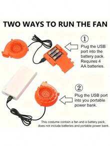 1pc Dult Inflatable Christmas Costumes Set - Tree & Santa Styles, Fancy Dress ,Quick Inflation Funny Cosplay, Parent-Child Comic-Con Props & Holiday Gift - Red - View 3