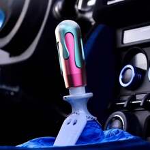 1pc Ice Cream Shaped Metal Gear Shift Knob, Car Modification Gear Shift Lever, Manual Transmission Gear Shift Knob, Automatic Transmission Gear Shift Knob, Universal Gear Shift Lever, Car Modification Accessory, JDM, Personalized Gear Shift Knob, Interior Decoration Modification, Suitable For Car Modification - Multicolor - View 20