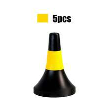 5pcs Multi-Color Cone Markers, Versatile Sports Training Cones - PE Material, For Soccer, Basketball, Indoor/Outdoor Agility Training, Obstacle Markers, Speed & Agility Training
