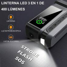 Arrancador De De Auto Biuble Q16 9000a Con Inflador 150psi Negro - Negro/Gris - Ver 4