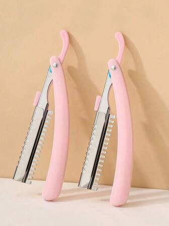 Folding Eyebrow Trimming Knife Holder, Feather Knife Holder, Portable Eyebrow Trimming Knife Holder, Paired With Eyebrow Scraping Knife Holder