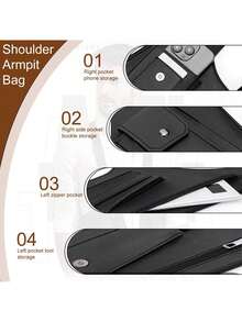 Vest Backpack Outdoor Vest Bag 2025 Brand New Sports Casual Backpack Cool And Fashionable Chest Bag - Black - View 8