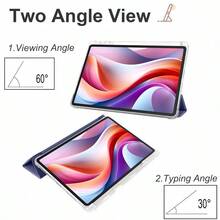 Compatible Xiaoxin Pad Series Laptop Case Xiaoxin Pro 11 2025/2024 Soft TPU Case/Shell Multi-Angle Stand With Built-In Pen Slot, Can Store The Stylus | Magnetic Auto Sleep/Wake Case/Shockproof Pressure - Pen Slot - View 11