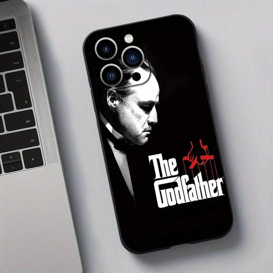 El Padrino. Como regalo, esta funda negra de TPU para iPhone es increíble. Decorado con patrones adorables y ofrece una excelente protección para el teléfono. para iPhone11/ 12/ 13/ 14/ 15/ 16 Pro Max - Mezcla de colores - Ver 1
