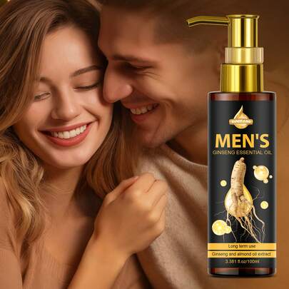 SUMIFANG 男士人参按摩油，焕活紧致，提升男性活力。这款男士人参按摩油萃取自优质人参根精华，传承天然草本的活力能量。融合了荷荷巴油、摩洛哥坚果油等滋养植物萃取物以及多种维生素成分。