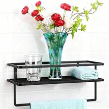 Verde azulado vidrio soplado a mano jarrón para decorar hogar, mesa de comedor, oficina, sala de reuniones y baño con flores, centro de mesa, estantería - Verde Azulado - Ver 5