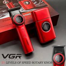 VGR 男士电动理发器/剃须刀/专业理发器/LED智能数码9000转/分钟可调节胡须修剪器/理发器 V-977&377 - 彩色 - 查看 2