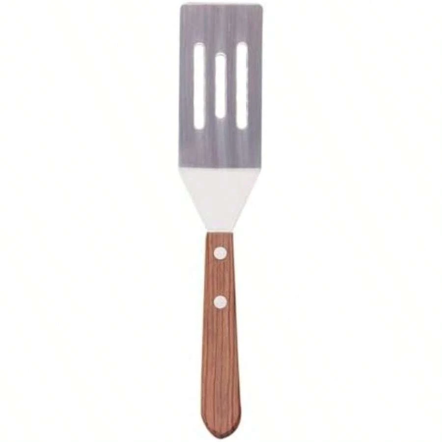 Mrs. Anderson's Baking Mini espátula para servir Brownie, 8 pulgadas x 1.5 pulgadas, silicona antiadherente flexible resistente calor, color rojo(Acero inoxidable) - Multicolor - Ver 1