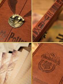 Harry Potter 1 cuốn sổ tay hình Quả bóng vàng Snitch, sổ nhật ký trang trí phong cách cổ điển, sổ tay retro cầm tay, thích hợp làm quà tặng tiệc tùng, quà tặng cho người yêu sách, đồ dùng văn phòng, quà sinh nhật, quà tốt nghiệp, quà tựu trường [Hàng chính hãng] - Nhiều màu - Xem 7