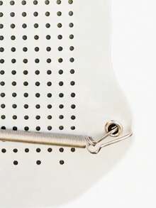 1 pieza de cubierta para plancha de uso doméstico de PTFE - Con una superficie súper suave y una almohadilla de protección resistente al calor, fácil de instalar, adecuada para cualquier tamaño de plancha - Perfecta para hogares, fábricas de ropa, tintorerías, dormitorios y viajes, un imprescindible para volver a la escuela, accesorios para planchar