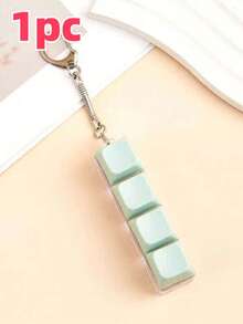1PC Simple Colorful Keyboard Fidget Toy 4 Keys Keyboard Cube Relief Pressure Relief Keychains, Car Keychain, Bag Pendant, Keychain Accessories, Keyboard Key Design, Adult Finger Keychain, Finger Press Keyring, Calming Keychain, Focus And Relaxation Unzip Keychain Birthday Gifts Party Gifts Holiday Gifts. Car Accessories Bag Charm School Cute Goth Y2k Bag Lanyards With Id Holder Car Accessories Bag Charms. - Multicolor - View 12