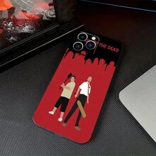Funda de Teléfono Negra a Prueba de Golpes de Shaun of The Dead para Modelos de  de 11 a 16 Pro Max, con Protección de Lente de Cámara y Diseño Resistente a Caídas - Mezcla de colores - Ver 7