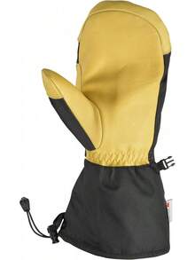 Guantes de invierno híbridos de cuero granulado impermeable HydraHyde aislados para hombres, con forro de guante cosido, extra grandes (Wells Lamont 868) - Medio - Ver 2