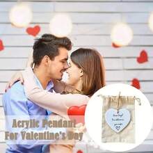 Never Forget The Change You've Brought About. Heart-Shaped Ornament - Perfect For Friends, Nurses, Or Anyone Who Has Brought About A Change - Hanging Decoration For A Festive Christmas Atmosphere, A Creative Christmas Decoration, An Art Deco Style Ornament, Suitable For Christmas, Thanksgiving, And New Year's Gifts - A Versatile Holiday Gift. - 真心永不改變 - 查看 4