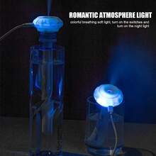 Cool Mist Humidifier - Portable Spray Cool Mist Purifier Humidifier Desktop Mist Purifier Mist Maker Stick Portable Compact Quiet Cool Mist Humidifier, Without Container, Plants - Multicolor - Ver 2