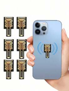 5G Signal Booster Sticker, Portable Personal Signal Enhancer Sticker For SP-11pro, Phone Signal Amplifier Sticker ﻿ - 彩色 - 查看 1