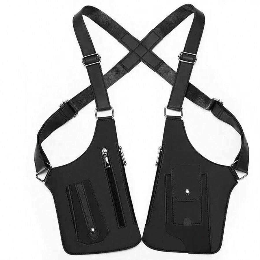 Vest Backpack Outdoor Vest Bag 2025 Brand New Sports Casual Backpack Cool And Fashionable Chest Bag