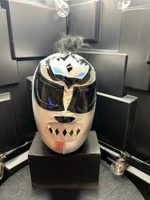 Mascara Luchadores Licra Sencilla Ideal Celebración Fiesta Temática Lucha Libre Colores aleatorios - Blanco Dominik - Ver 4