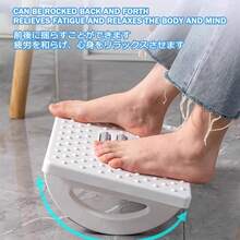 1-Step Stool, Sturdy & Durable, High Load Capacity, With Massage Roller Function, Non-Slip Pads, Suitable For Multiple Scenarios