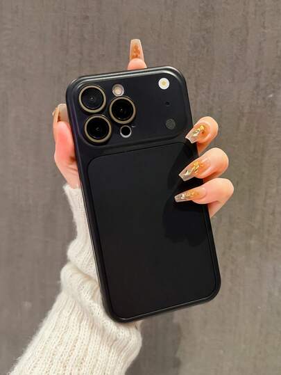 Ốp điện thoại màu đen trơn tối giản, chất liệu cơ bản, 2 trong 1, thay đổi hình ảnh tức thì, cá nhân hóa, tương thích với Apple 11, 12, 13, 14, 15, 16, 17, 15 Pro Max, 16 Pro Max, 17 Pro Max và các dòng khác. Quà tặng lý tưởng cho bạn trai, bạn gái, kỷ niệm, sinh nhật.