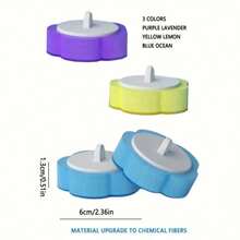 Disposable Toilet Brush Head Replacement, Toilet Cleaning Brush Replacement Head, Thorough Cleaning, Bathroom Cleaning Brush Head, Cleaning Product Accessories - Disposable Toilet Brush Heads In 3 Colors (yellow, Blue, Purple) - View 10