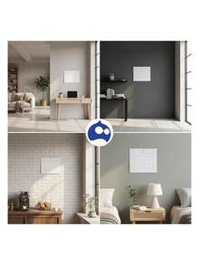 Calendario de Pared 2026 con Espiral (Tamaño A3 28 * 37.3 cm). Ideal para Oficina y Hogar/(Contiene 18 meses). Bluelander - Blanco - Ver 6