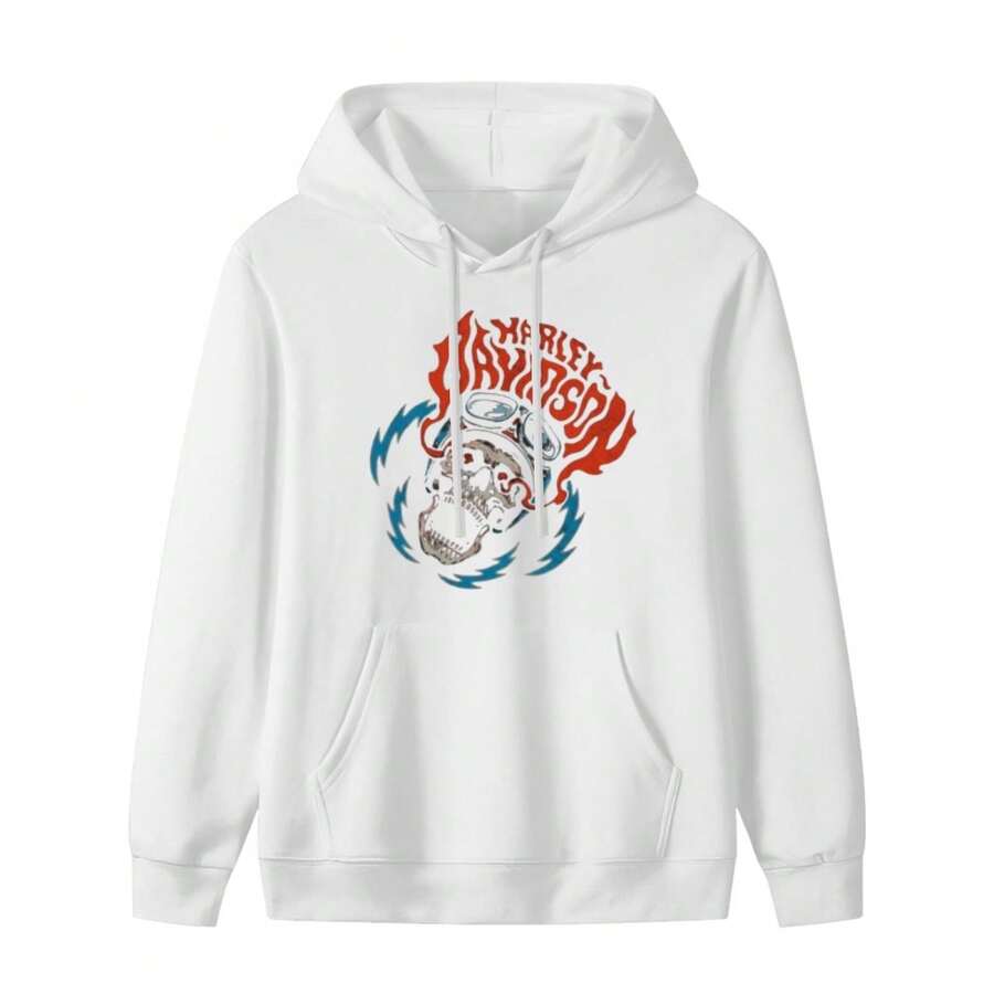 Domo Kun AK4 Inspired Vintage Cotton Hoodie - Casual Short Sleeve, Crew Neck, Breathable Streetwear(1) - 款式8 - 查看 1