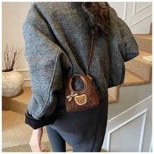 1pc Fluffy Small Handbag For Girl, New Autumn 2025 Furry Shoulder Crossbody Bag, Chic Tote Fur Bag