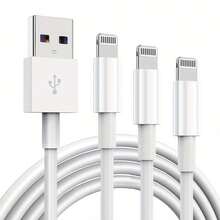 White[USB a to Lightning]