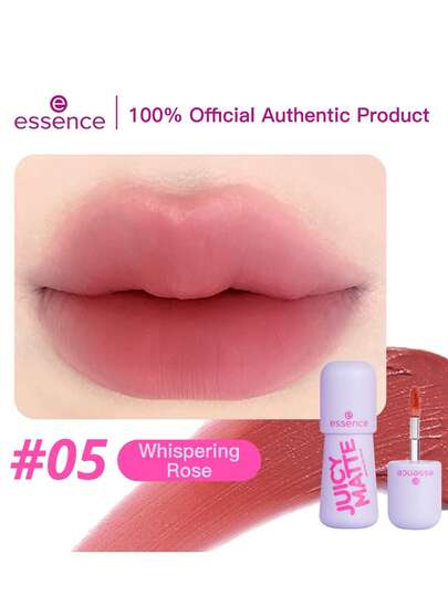  Bálsamo labial hidratante Bobo Essence Glow, que contiene brillo labial Boscia, nutre los labios - Rosa susurro - 2.6ml