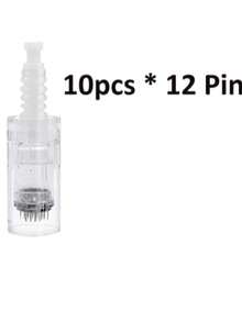Agujas de repuesto Derma Ultima A1/A6/A10/M5/M7/N2 - 12-42 agujas/Nano redondo (estilo bayoneta) compatible con bolígrafo eléctrico de microagujas, Dr.Pen - Multicolor - Ver 24