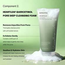 Conjunto de Cuidados com a Pele Clareadora Heartleaf de 4 Peças - Óleo Removedor de Maquiagem, Creme de Limpeza, Tônico Calmante e Essência. Exfolia, Limpa os Poros, Nutre Profundamente, Uniformiza o Tom da Pele, Atenua Manchas, Acalma a Pele. Adequado para Homens, Mulheres e Adolescentes. Cuidados com a Pele Coreana com Brilho. - Conjunto de 4 peças para correção de manchas escuras - Visão 4